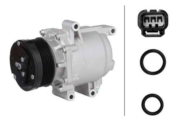 HELLA 8FK366201-461 | Klima Kompresörü Honda CRV 2.0 (Re5) 2007 >
