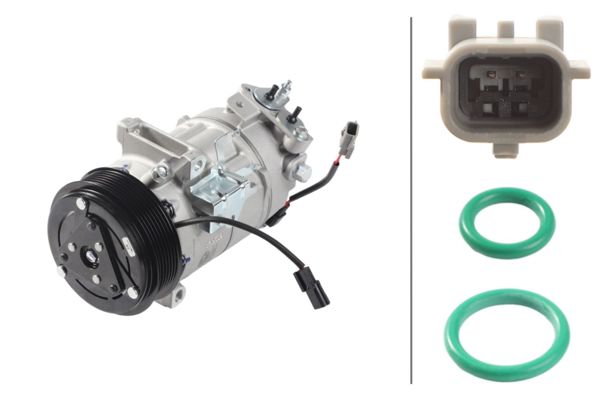 HELLA 8FK366201-991 | Klima Kompresörü Megane IV Kadjar 1.2 1.3Tce 1.5 1.6Dcı 16 >