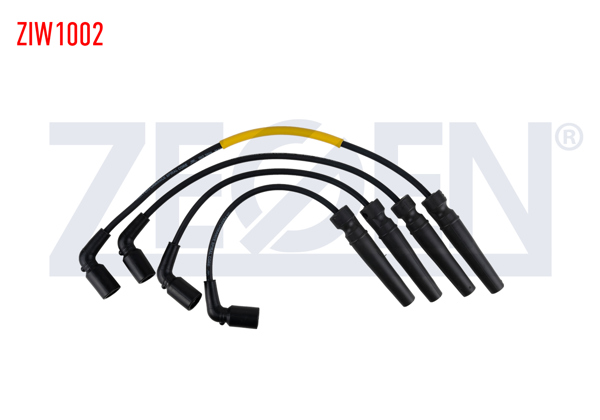 ZEGEN ZIW1002 | Buji Kablosu Takım Chevrolet Aveo 1.4 16V (F14d3) 2006-2011 / Cruze 1.6 16V (Lxt) 2009-2014 / Kalos 1.4 16V (F14d3) 2003-2008 / Rezzo 1.6İ 16V (A16dms) 2000-2008 | 1 Adet