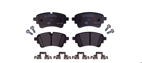 HELLA PAGID 8DB355040-961 | Arka Fren Balatası. A4 A5 16 >