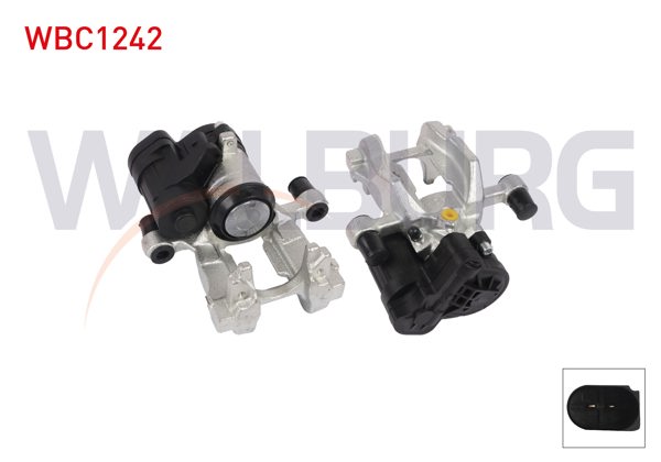 WALBURG WBC1242 | Fren Kaliper Elektronık Sol Arka Piston 42mm Disk 310mm Skoda Superb III 2015-/ Tiguan 2016-/ Passat 2014 - | 1 Adet
