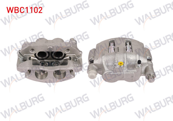 WALBURG WBC1102 | Fren Kaliperi Sol Ön Braketlı Piston 42mm Disk 254mm Ford Transit (T12) 2.5 D-2.5 Dı 1991-2000 | 1 Adet