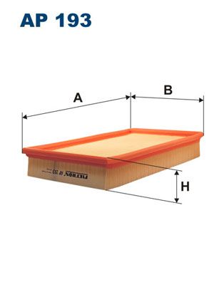 FILTRON AP193 | Hava Filtresi Jaguar Xj 3.2-4.0 V8 Süper (1997-2003) Xk8 4.0.4.2 (1996-2005) (Ot | 6 Adet