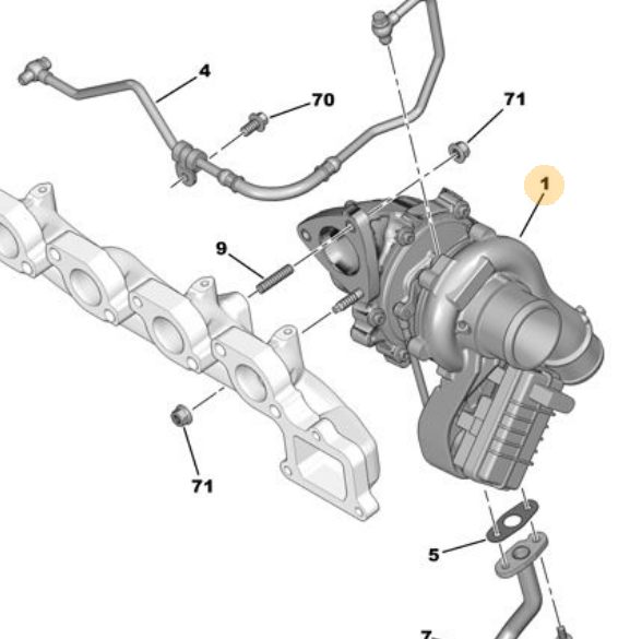 MAGNETI MARELLI 359004200760 | Turbo Bxr 4H03 Euro5