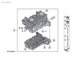 BMW 11112213109 | Bmw F20 F30 kasa N13 motor  Yarım Blok: Piston & Yağlama Memesi