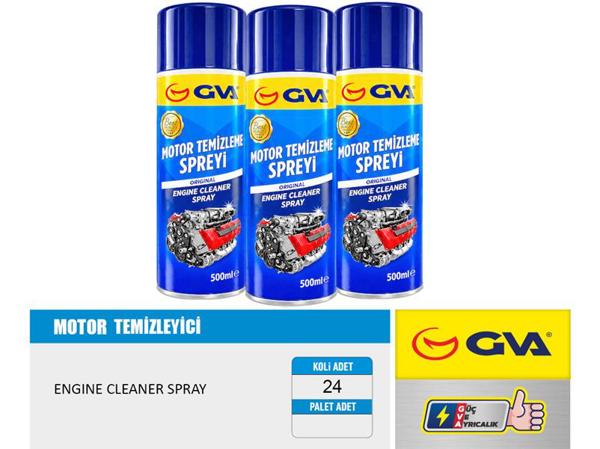 GVA 9910189 | Motor Temizleme Sprey 500 Ml. | 24 Adet