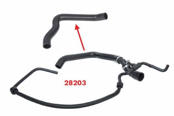 KAUTEK VW-RH072 | Radyatör Hortumu Vag Lt28-35,46 97-07