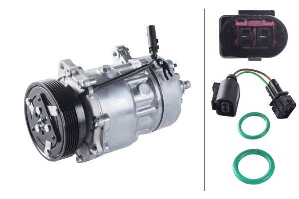 HELLA 8FK366201791 | Klima Kompresörü VW Golf IV,Bora,A3