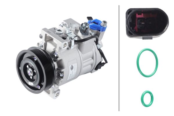 HELLA 8FK366201821 | Klima Kompresörü VW A4 02-> A6 2004