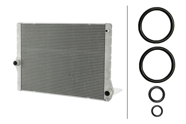 HELLA 8MK366301791 | Radyatör F-01 / 02 / 03 / 04 N-63 / 74