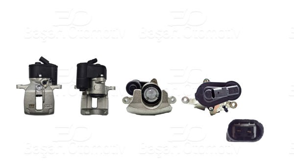 WISCO 1203153-00 | Fren Kaliperi Arka Sol (Motorlu) VW Tiguan CC Passat Sharan Q3