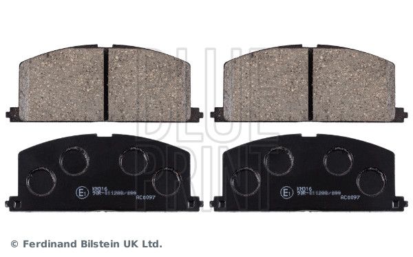 BLUEPRINT ADT34279 | Balata Fren Ön-(Toyota: Corolla 88-95 Ae92-E100 Karburatorlu)