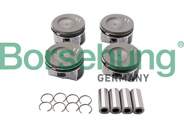 BORSEHUNG B18740 | Piston + Segman Takım Fiyat (Std) 71,00 mm A3 II Ibiza V-Leon-Octavia-Caddy III-Golf VI-Fabia-Yeti Jetta IV-Polo Cbza / Cbzb / Cbzc 1.2 TSI-1.2 TSI