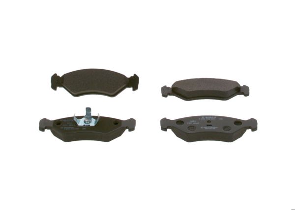 BOSCH 0986492020 | Fren Balatası Ön (- ABS) Tam T2k021 Fsts / Ys61 & Aa