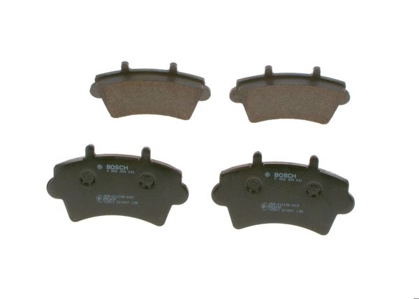 BOSCH 0986494031 | Ön Fren Balatası Master II 01 10 Movano 01-Tum Modeller Interstar 01-(Gdb1442)