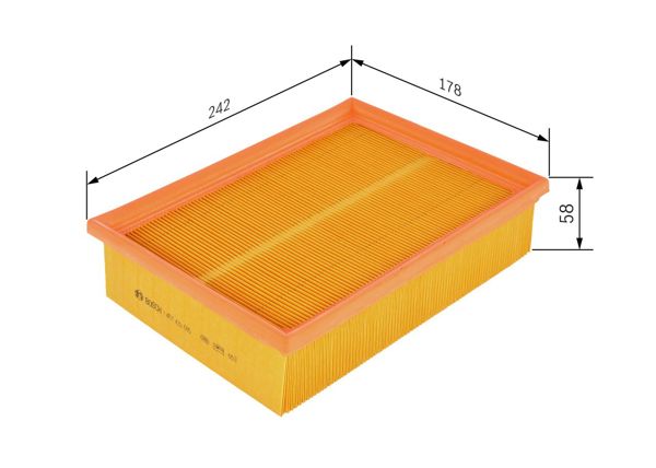 BOSCH 1457433085 | Hava Filtresi