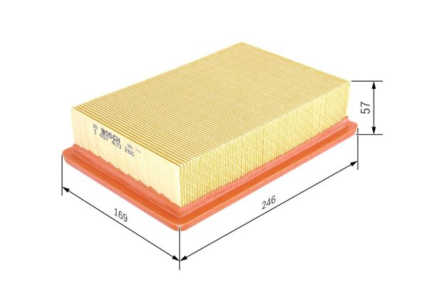 BOSCH 1457433265 | Hava Filtresi Marea Brava
