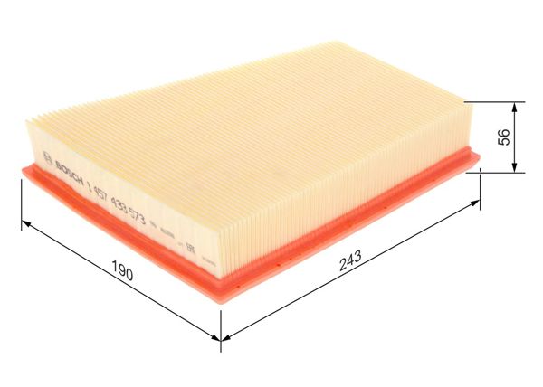 BOSCH 1457433573 | Hava Filtresi Grand Scénıc II (Jm0 / 1_) 04-092.0 1.9 DCI Kangoo / Grand Kangoo II (Kw0 / 1_) 08-1.5 DCI 110 (Kw06, Kw12) 1.5 DCI 80 (Kw15) 1.5 DCI 115 (Kw17) Kangoo Express (Fw0 / 1_) 08-1.5 DCI 110 (Fw06, Fw12) 1.5 DCI 80 (Fw15) 1.5 DCI 115 (Fw17) Megane II (Bm0 / 1_, Cm0 / 1_) 02-091.5 DCI (Bm02, Bm13, Bm2