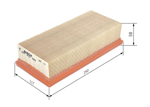 BOSCH 1457433599 | Hava Filtresi 05-13 Colt 1.3-1.5