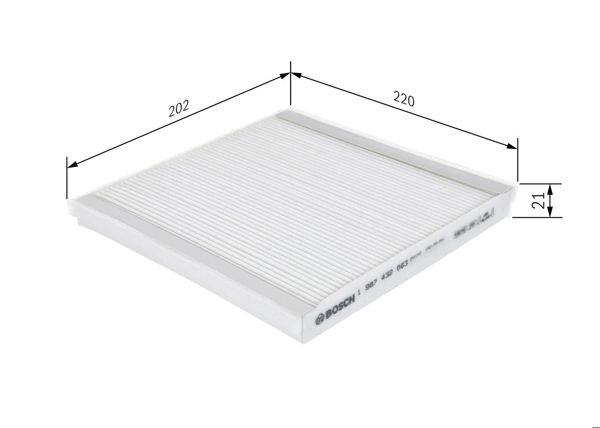 BOSCH 1987432063 | Polen Filtresi S40 I (644) 95-0445139 2.0 1.9 TD 2.0 1.9 T4 1.9 Dı 2.0 T 1.8 İ 45139 1.9 Dı 1.9 Dı 2.0 T4 2.0 T 2.0 T 1.8 Lpg V40 Station Wagon (645) 95-0445139 2.0 1.9 TD 2.0 45078 1.9 T4 S40 95-V40 95 -