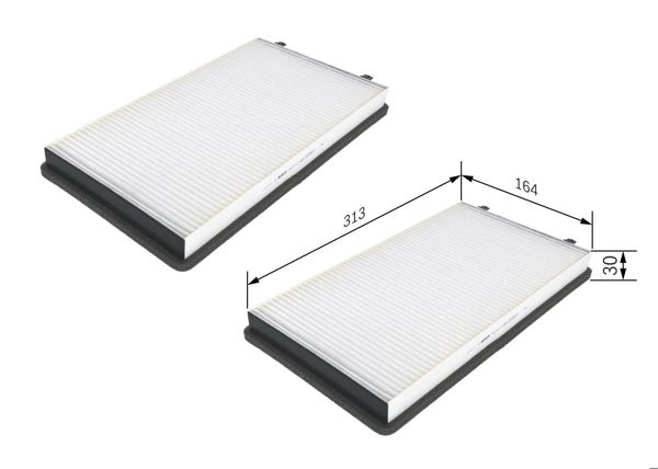 BOSCH 1987432103 | Kabin Filtresi Karbonlu BMW E65-E66