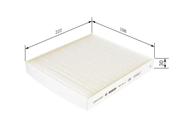 BOSCH 1987432121 | Kabin Filtresi (Honda)
