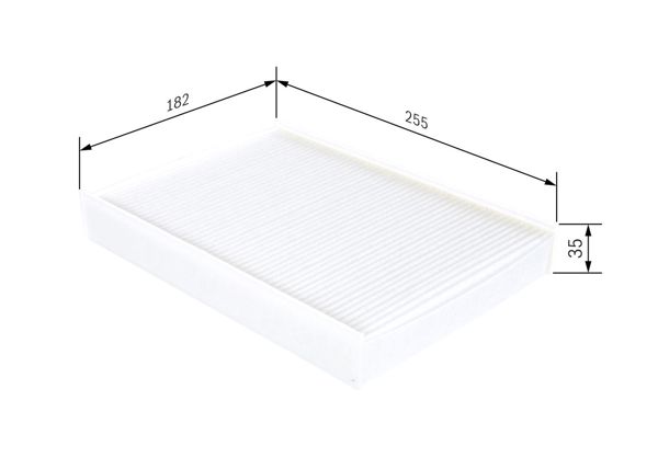 BOSCH 1987432272 | Polen Filtresi VW 12-Seat Mıı 12-Skoda Citigo 12 -