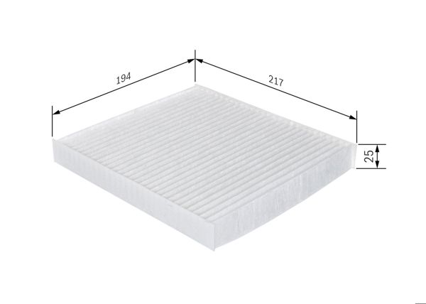 BOSCH 1987432273 | Polen Filtresi 12-16 Freemont 2.0Jtd