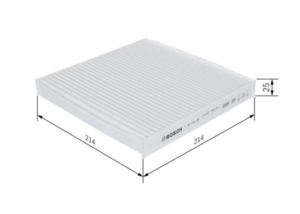 BOSCH 1987432299 | Standart Kabin Filtresi (Smart)