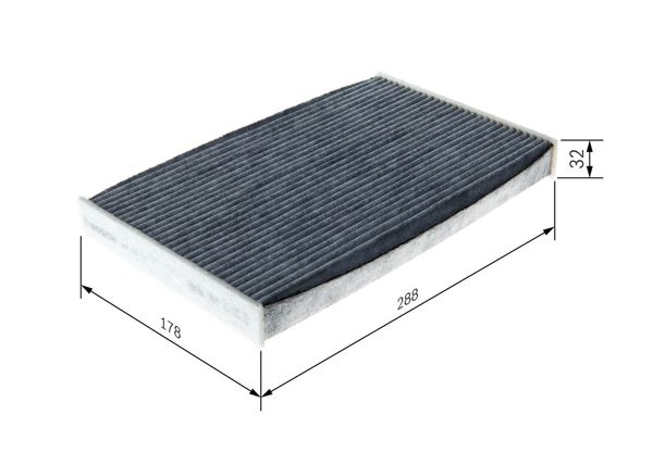 BOSCH 1987435591 | Polen Filtresi 17-Crossland X + Ca