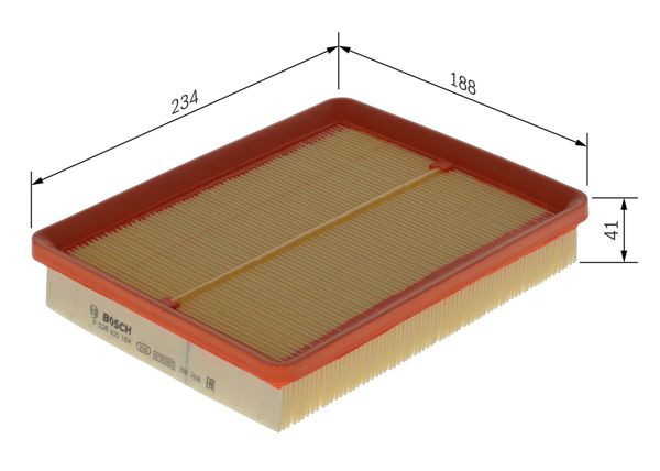BOSCH F026400164 | Hava Filtresi Hıghway Van 01-042.0 CRDI 2.0 Cvvt Sonata IV (Ef) 98-042.0 16V 2.4 16V 2.0 16V Trajet (Fo) 00-082.7 V6 2.0 CRDI 2.0 2.0 Trajet Kasa / Büyük Limuzin (Fo) 99-082.0 Cvvt Sonata 98-04 2.0 2.5 2.7