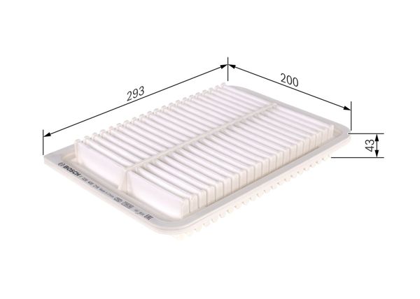 BOSCH F026400218 | Hava Filtresi .