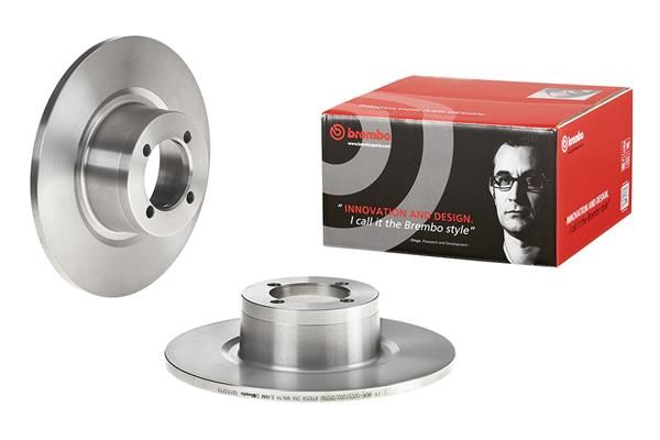 BREMBO 08.1432.10 | Fren Diski Ön Standard BMW | 2 Adet