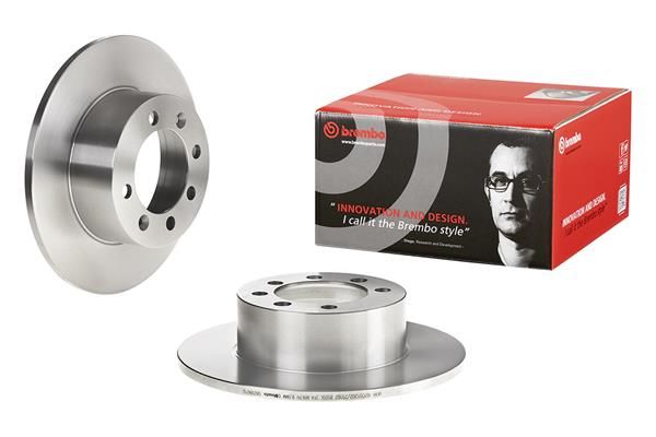 BREMBO 08.2286.10 | Fren Diski Ön Arka Standard Saab | 2 Adet