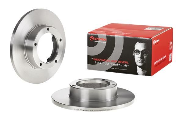 BREMBO 08.3056.10 | Fren Diski Ön Standard Peugeot | 2 Adet