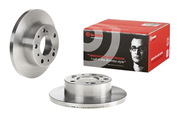 BREMBO 08.3069.14 | Fren Diski Ön Standard Fiat | 2 Adet
