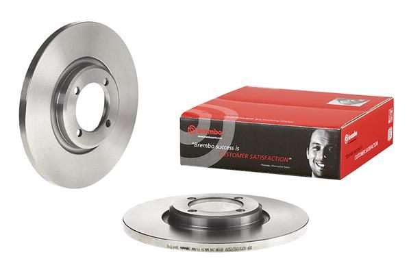BREMBO 08.4472.10 | Fren Diski Ön Standard Volvo | 2 Adet