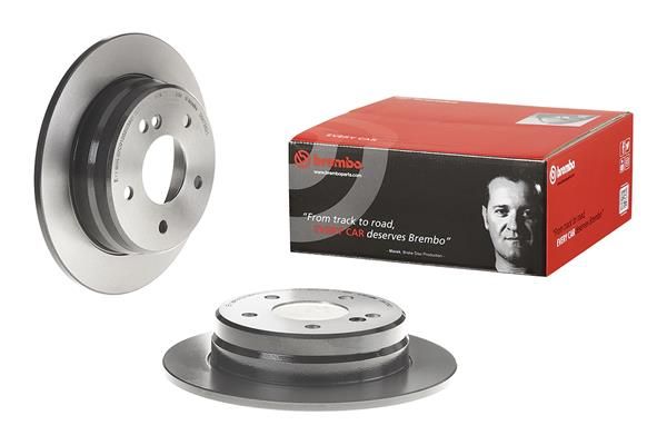BREMBO 08.4738.21 | Fren Diski (Mercedes W124-W201-W202 Arka) | 1 Adet