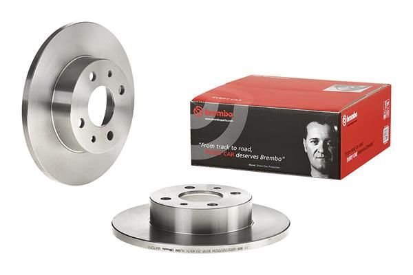 BREMBO 08.4753.14 | Fren Diski Ön Standard Fiat | 2 Adet