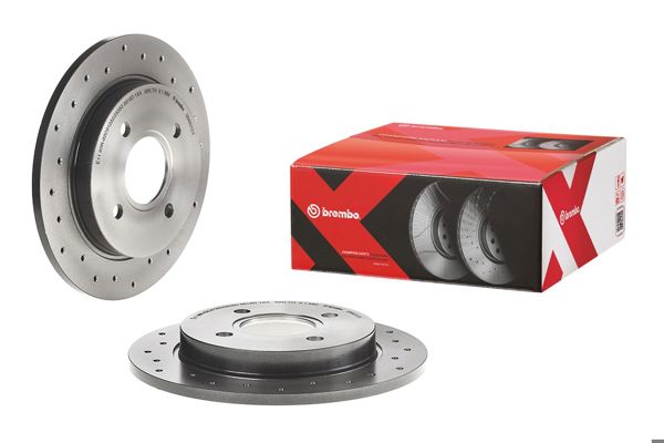 BREMBO 08.4931.2X | Fren Diski Arka Xtra Ford | 2 Adet