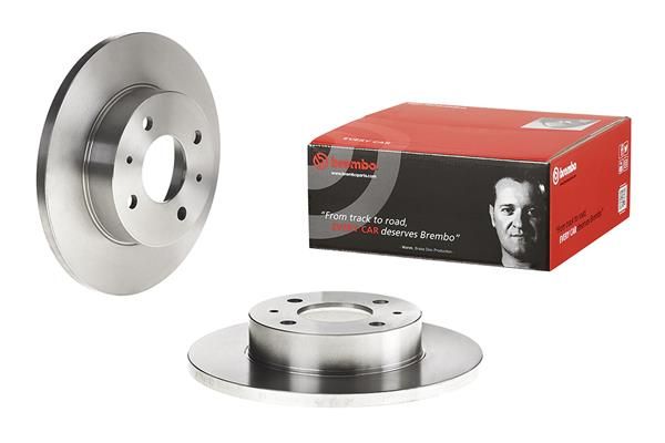 BREMBO 08.4932.10 | Fren Diski Ön Standard Nissan | 2 Adet