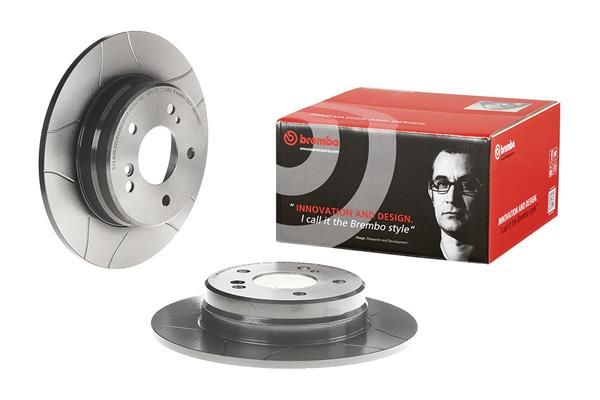 BREMBO 08.5178.77 | Fren Diski (Mercedes W210 Arka W203 | 2 Adet