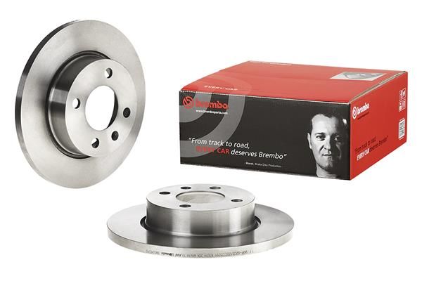 BREMBO 08.5243.10 | Fren Diski Ön Standard Skoda | 2 Adet