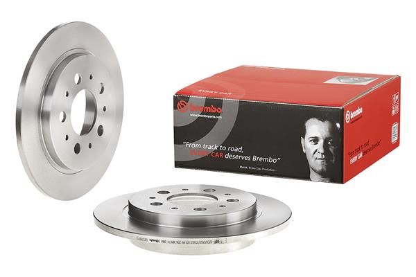 BREMBO 08.5288.10 | Fren Diski Arka Standard Volvo | 2 Adet