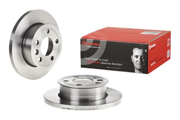 BREMBO 08.5497.10 | Fren Diski Ön Standard VW | 2 Adet