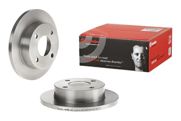 BREMBO 08.5629.10 | Fren Diski Ön Standard Nissan | 2 Adet