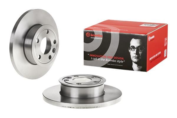 BREMBO 08.5768.10 | Fren Diski Ön Standard VW | 2 Adet