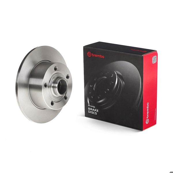 BREMBO 08.6911.14 | Fren Diski Arka Standard Audi | 2 Adet