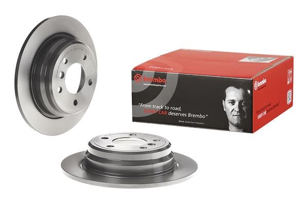 BREMBO 08.6917.11 | Fren Diski Arka Düz (BMW Series 5 E39 520I 96-03) Kaplamalı | 2 Adet