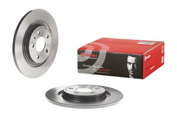 BREMBO 08.7955.11 | Fren Diski Arka UV Coated Peugeot | 2 Adet